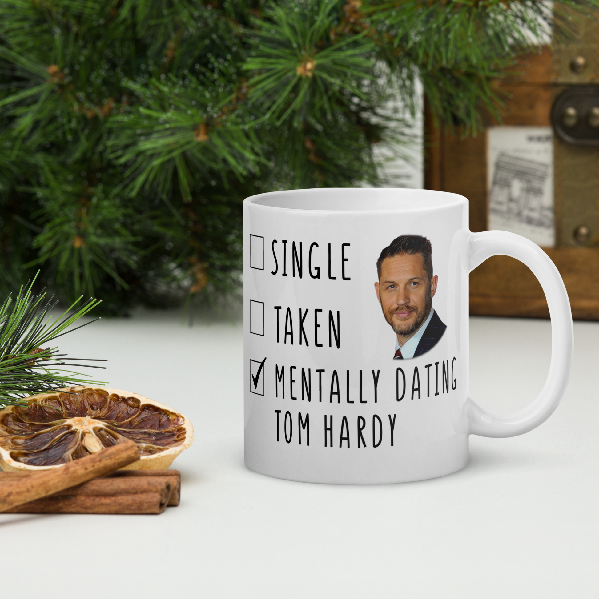 Christmas Tom Hardy Mug