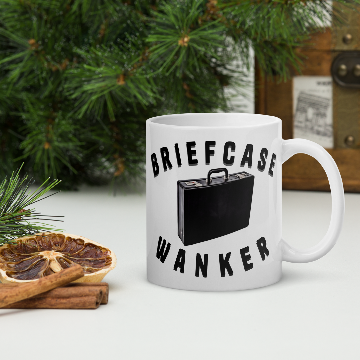 Briefcase W**ker - Funny Inbetweeners Mug