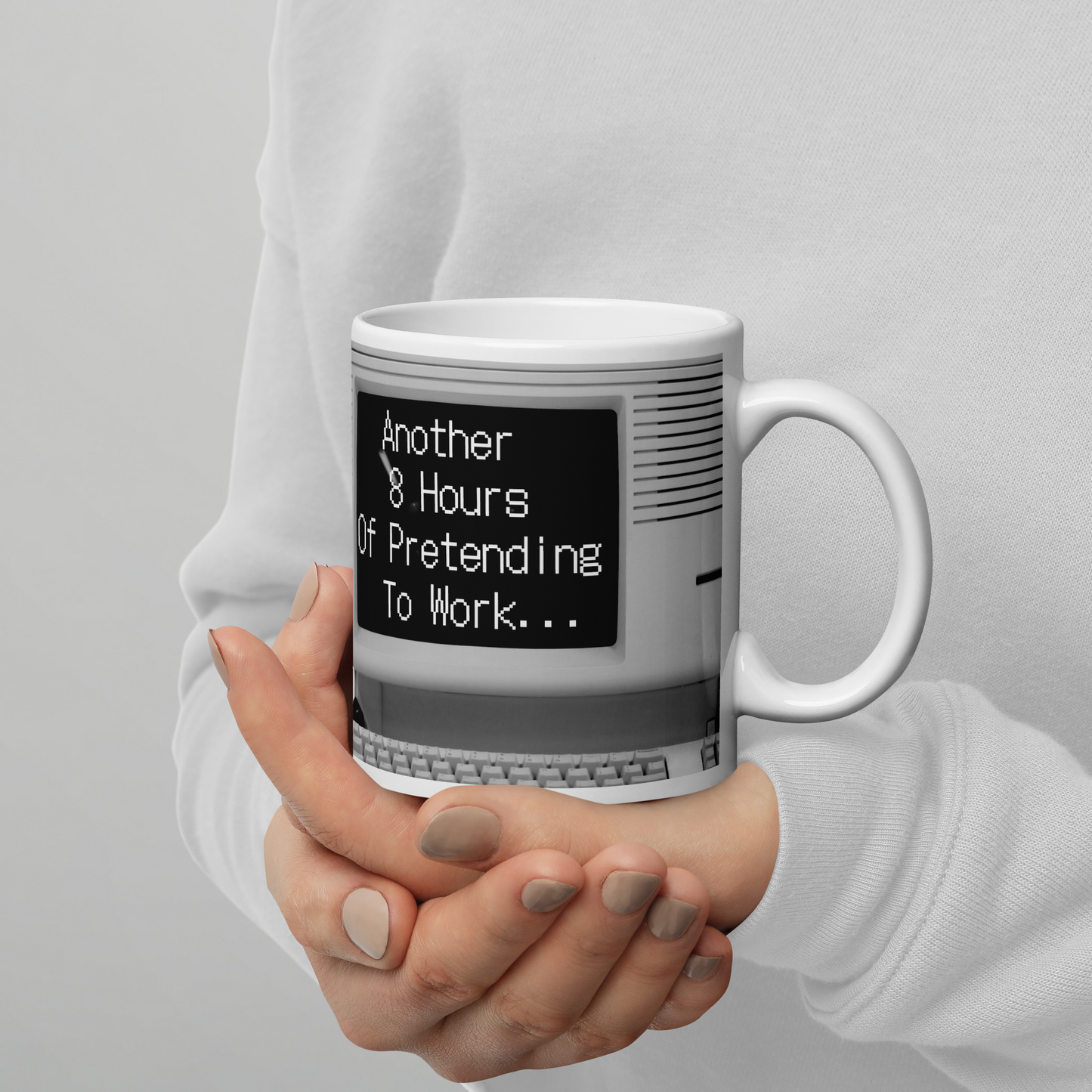 Another 8 Hours of Pretending to work.. Funny Novelty Coffee mug