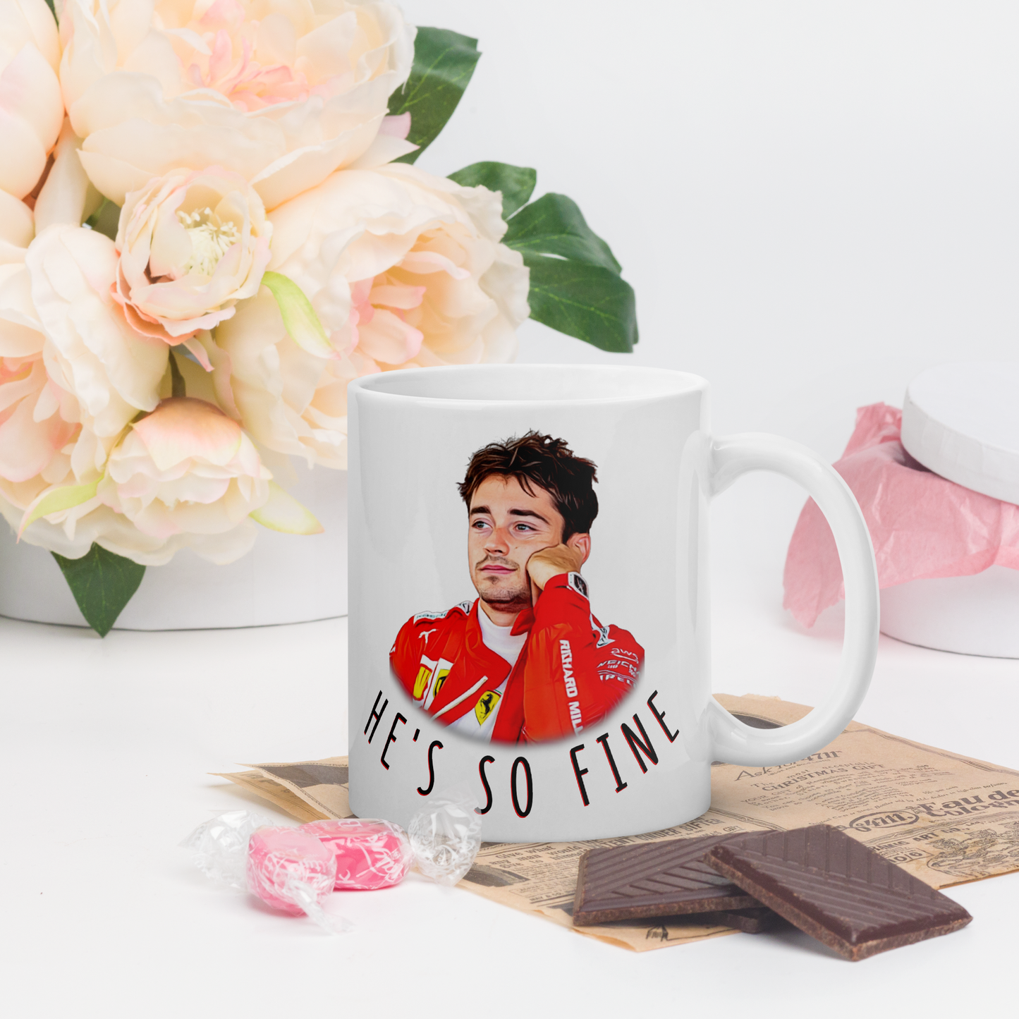 Charles Leclerc Ferrari Mug