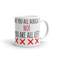 Are you all alright? - Funny Britain's Got Talent Mug