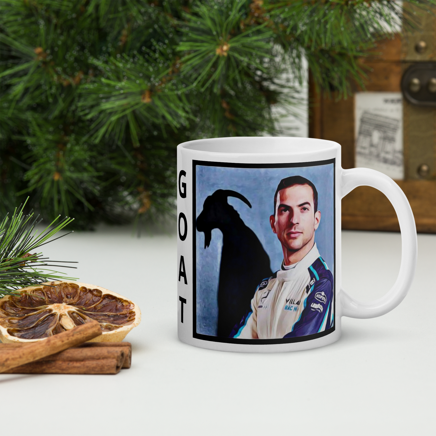 Nicholas latifi Mug - GOAT - F1 Mug - Formula 1