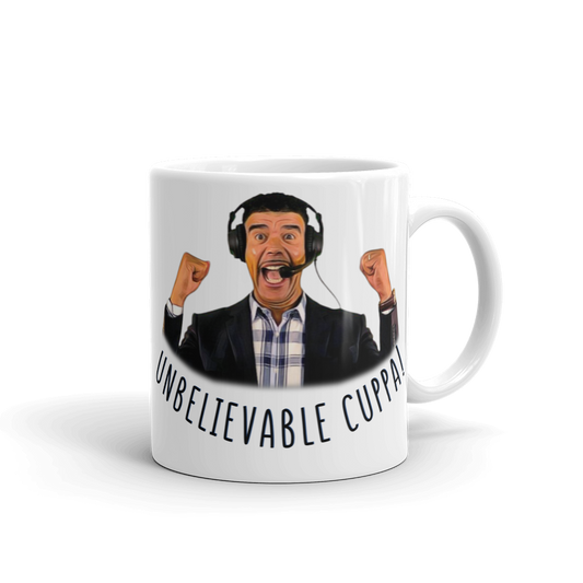 Unbelievable Jeff - Chris Kamara Unbelievable Cuppa - Funny Mug