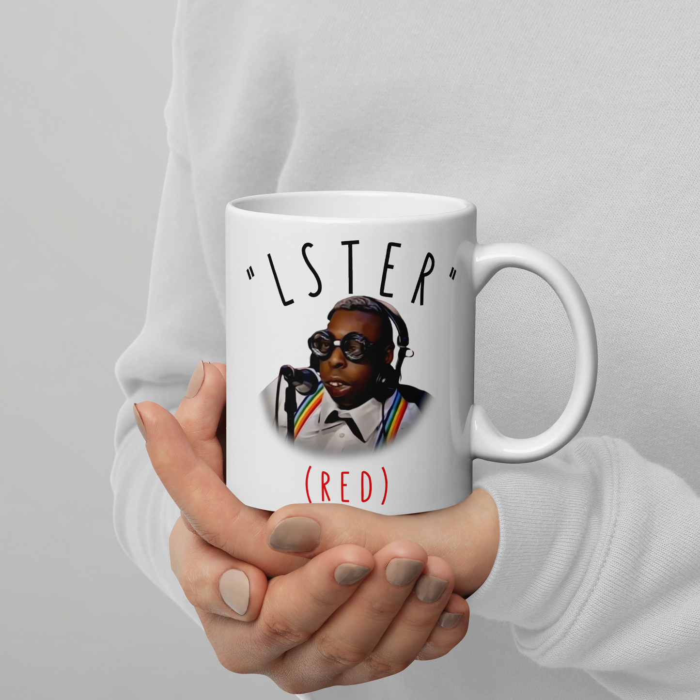 Funny Beetlejuice Green Mug - "Beetlejuice, Spell red" - Funny Mug