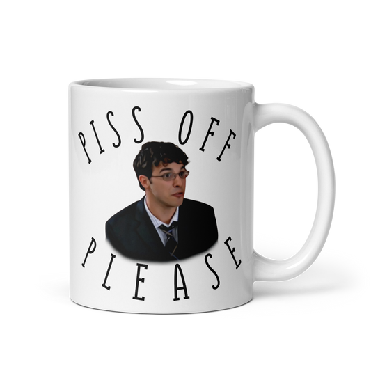 Will McKenzie - Piss Off Please - Funny Inbetweeners Mug