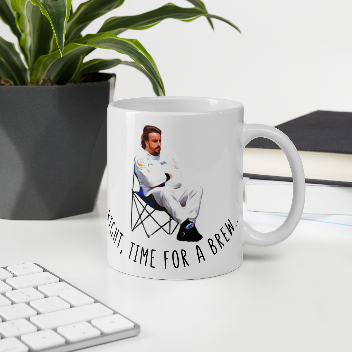 Alonso F1 mug