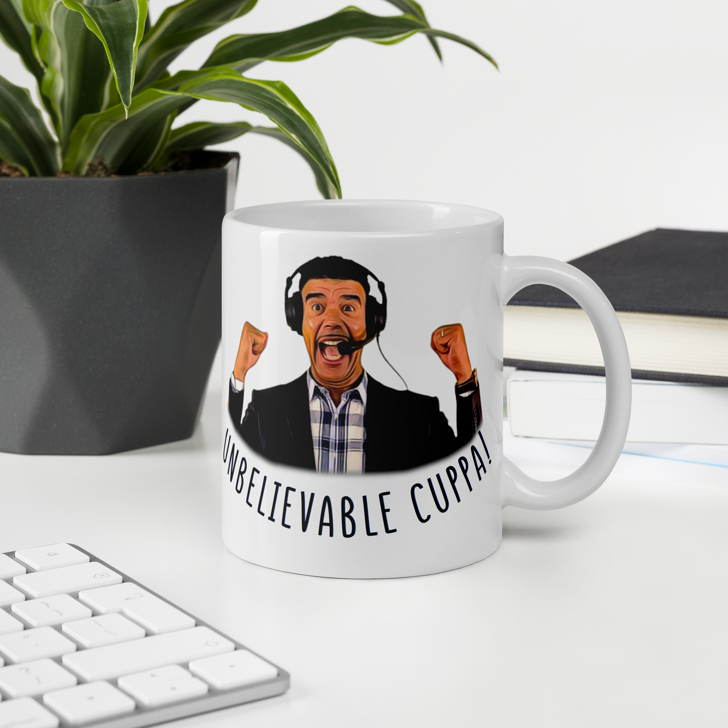 Unbelievable Jeff - Chris Kamara Unbelievable Cuppa - Funny Mug