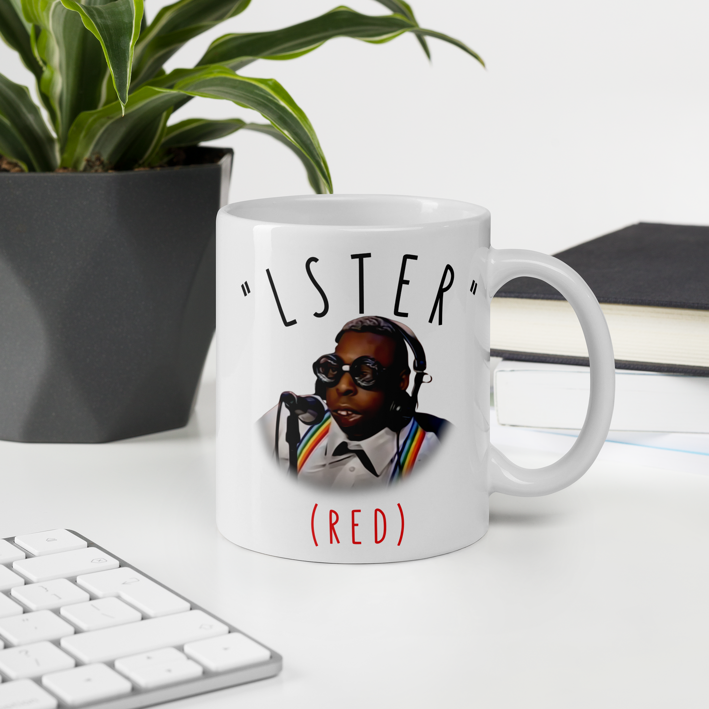 Funny Beetlejuice Green Mug - "Beetlejuice, Spell red" - Funny Mug