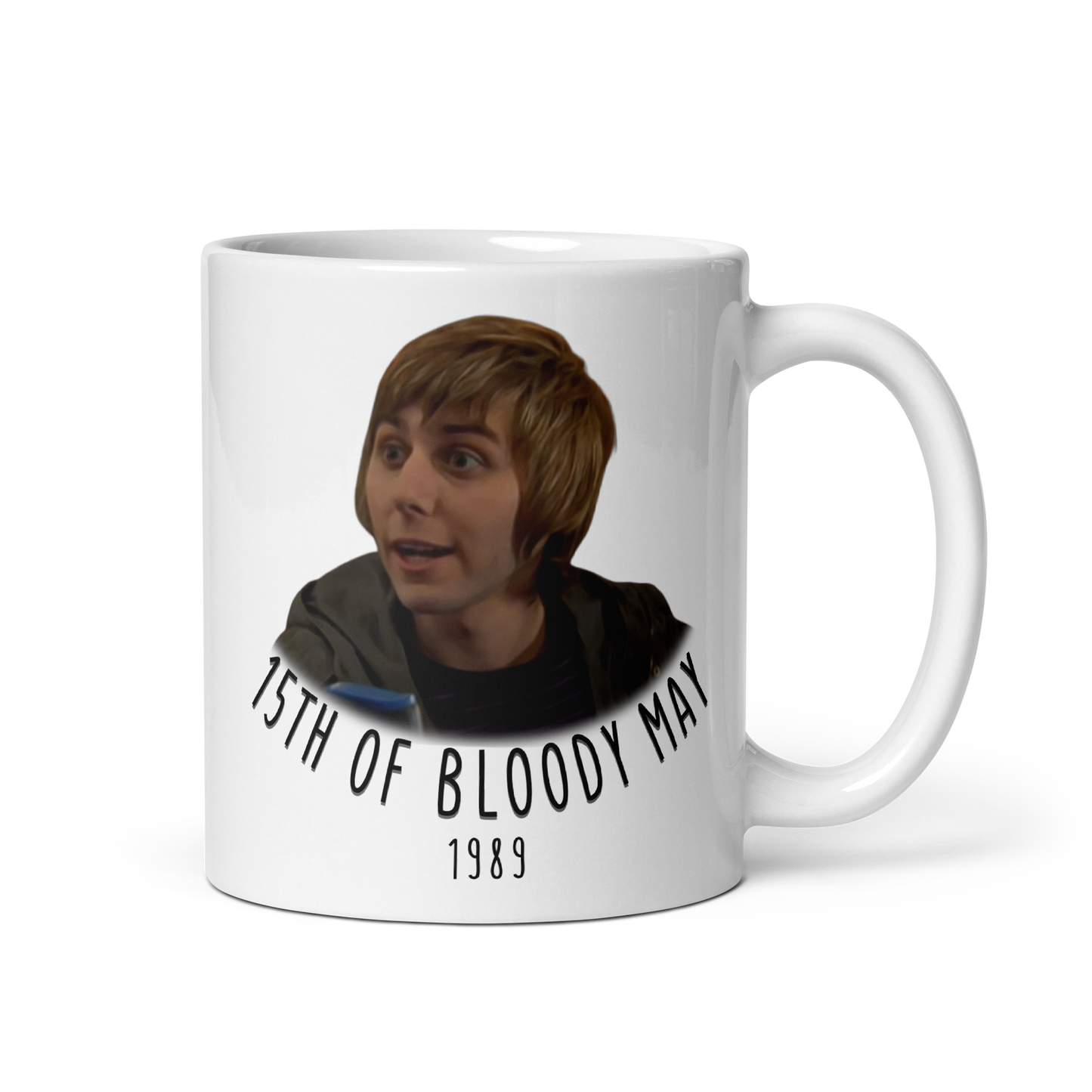 Funny Inbetweeners Jay Cartwright Mug - Bret Clement 15th of May 1989