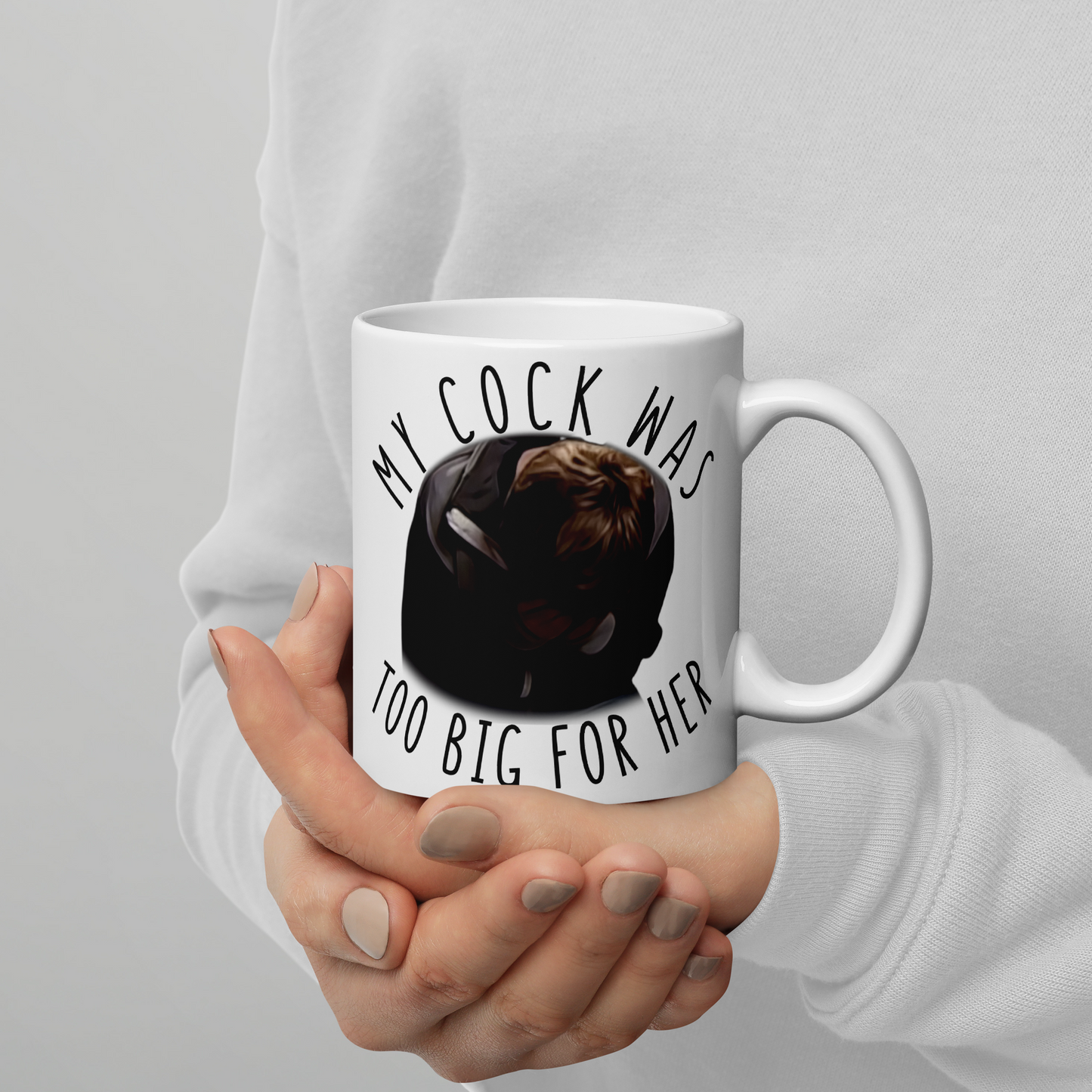 Funny Inbetweeners Mug - My Cock Was Too Big For Her