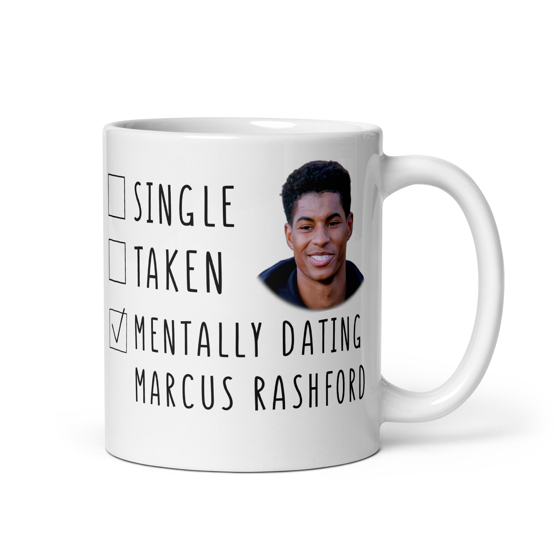 Funny Marcus Rashford Mug